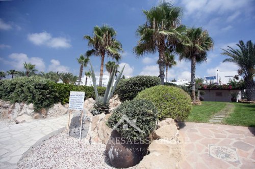 View from the coast - Leptos Poseidon Beach Village in Chloraka, Cyprus